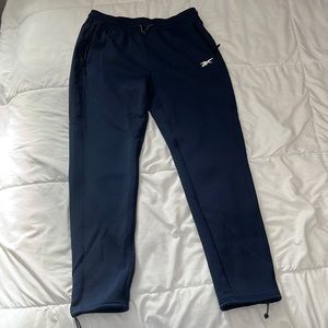 Reebok Navy Speedwick Joggers, Men’s Medium
